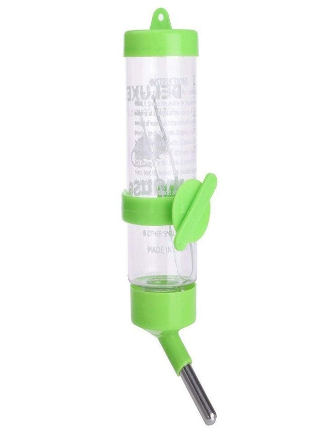 KittuPet زجاجة ماء/مغذية مانعة للتسرب من KittuPet، ملحقة بالقفص، مناسبة للهامستر/خنزير غينيا/الأرنب/الجرو/القط/الهريرة/القزم/الجرذ/الفأر/النمس، 250 مل (قد يختلف اللون) - Image 1